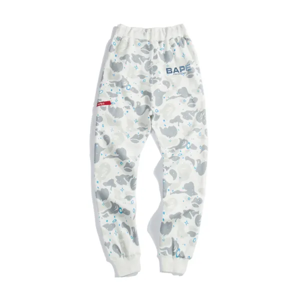 BAPE luminous starry sky trousers