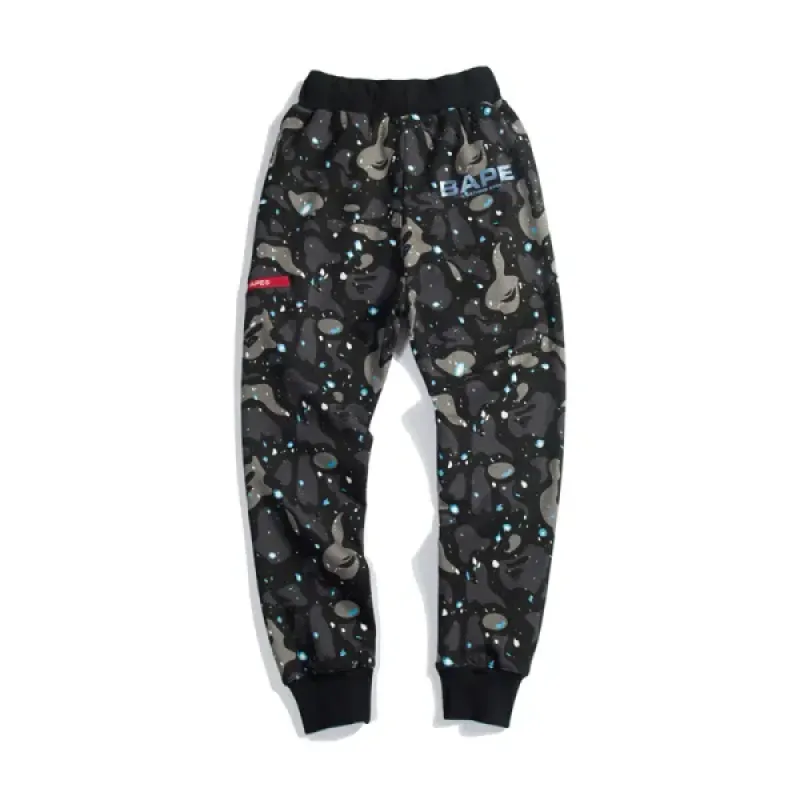 BAPE luminous starry sky trousers
