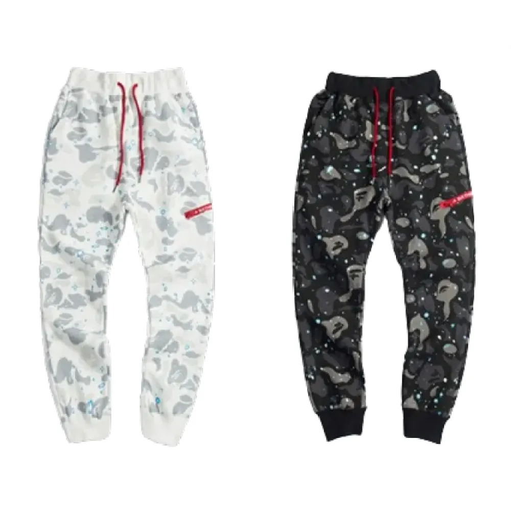 BAPE luminous starry sky trousers
