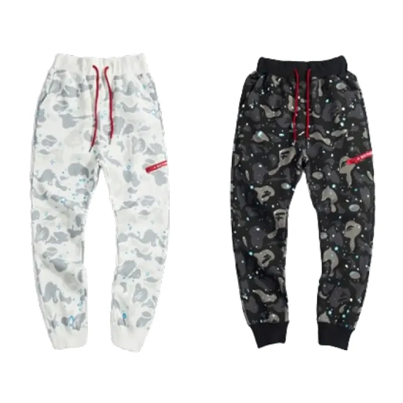 BAPE luminous starry sky trousers