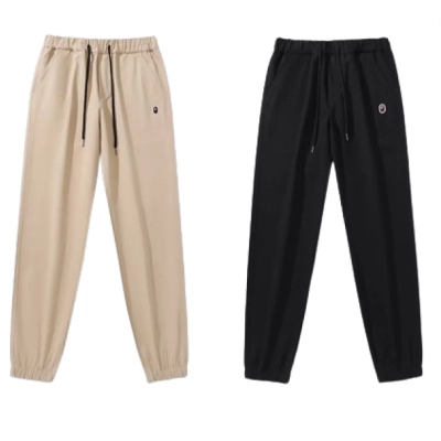 BAPE shark head classic small label ankle casual pants 01