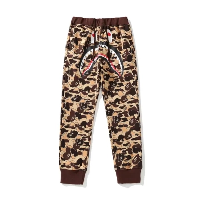 BAPE shark head cookie camouflage shark trousers 02