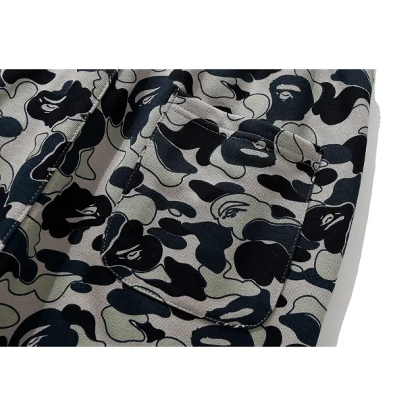 BAPE shark head cookie camouflage shark trousers