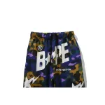 BAPE shark head star camouflage trousers