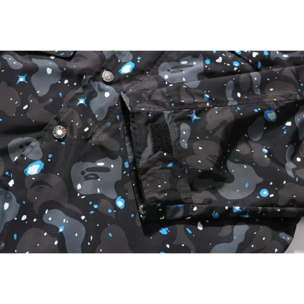 BAPE Shark Starry Sky Windbreaker