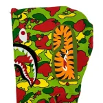 BAPE Sta Camo Shark Full Zip Hoodie Green