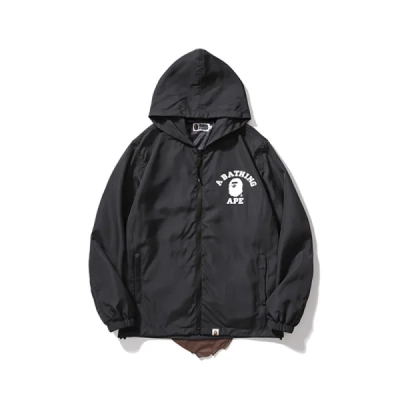 BAPE Trench Coat Black 01