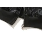 BAPE x NBHD Skull Black And Gold Hoodie