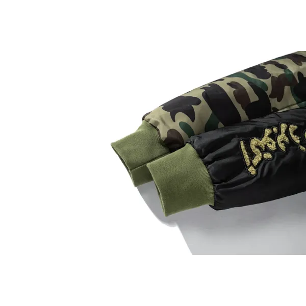 BAPE x OVO Loose Fit MA-1 Jacket Camo