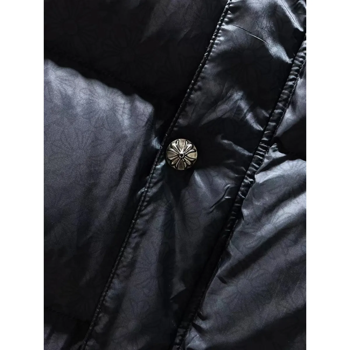 CHROME HEARTS Hooded Down Vest 8812