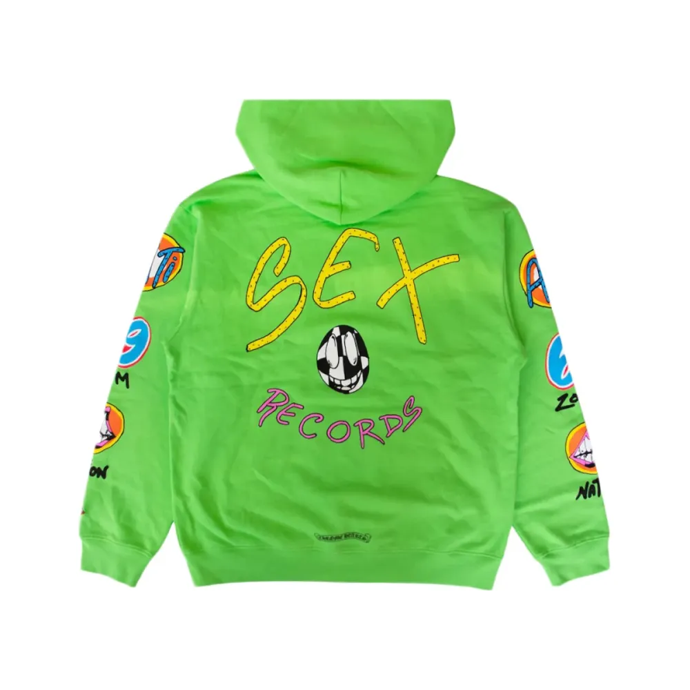 Chrome Hearts Matty Boy Sex Records Hoodie Citrus