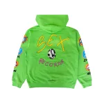 Chrome Hearts Matty Boy Sex Records Hoodie Citrus