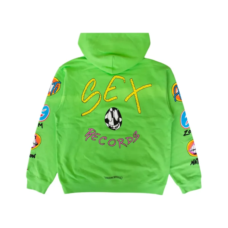 Chrome Hearts Matty Boy Sex Records Hoodie Citrus