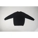 CREW NECK SWEATER IN WOOL AND CASHMERE BLACK / OFF WHITE 2AC85048T.38OW