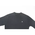 CREW NECK SWEATER IN WOOL AND CASHMERE BLACK / OFF WHITE 2AC85048T.38OW