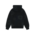 Denim Tears Cotton Wreath Hoodie Black Monochrome