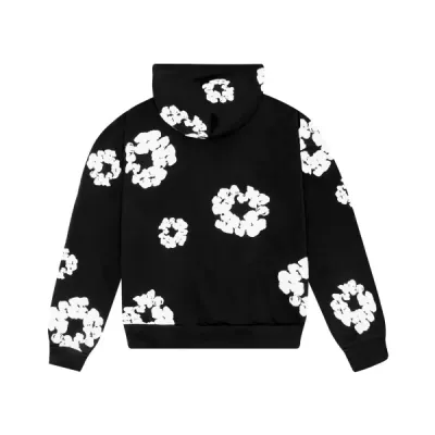 Denim Tears The Cotton Wreath Hoodie Black SS23 02