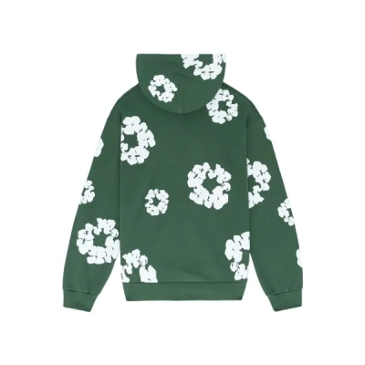 Denim Tears The Cotton Wreath Hoodie Green 02