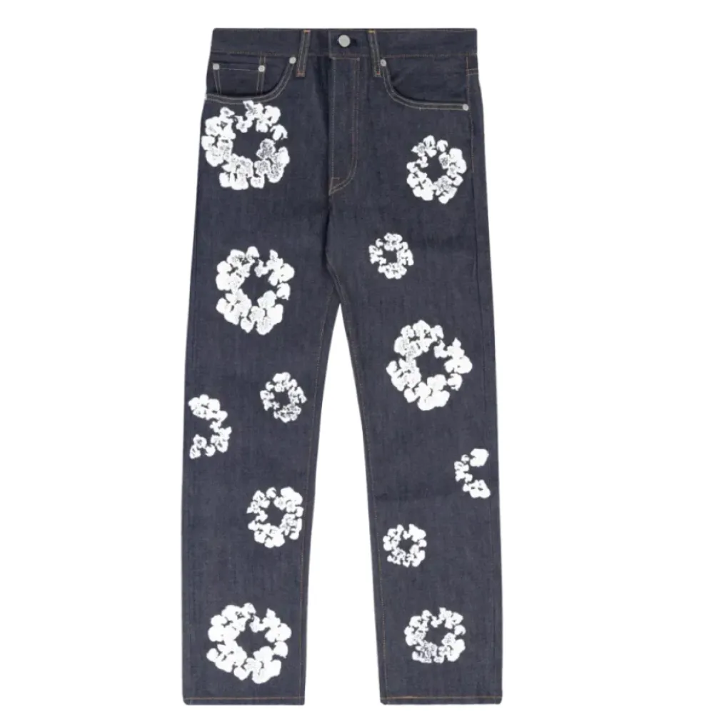 DENIM TEARS THE COTTON WREATH JEAN SELVEDGE