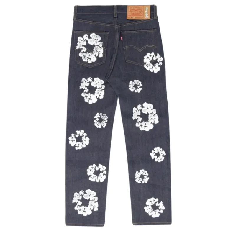 DENIM TEARS THE COTTON WREATH JEAN SELVEDGE