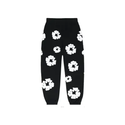 Denim Tears The Cotton Wreath Sweatpants Black 02