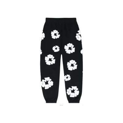 Denim Tears The Cotton Wreath Sweatpants Black 02