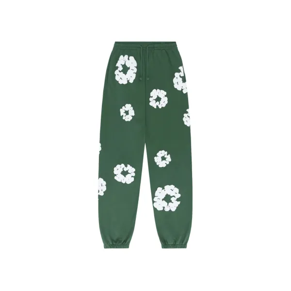 Denim Tears The Cotton Wreath Sweatpants Green