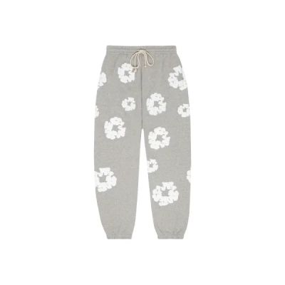 Denim Tears The Cotton Wreath Sweatpants Grey 01