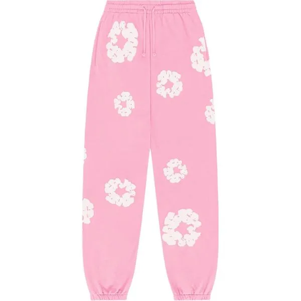 Denim Tears The Cotton Wreath Sweatpants Pink