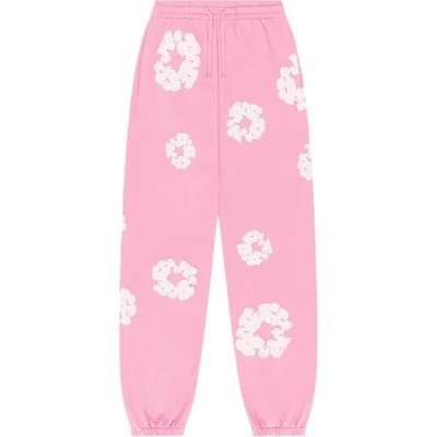 Denim Tears The Cotton Wreath Sweatpants Pink 01
