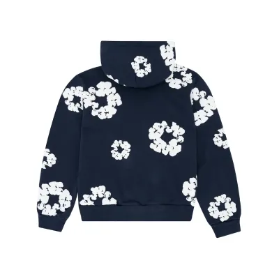 Denim Tears The Cotton Wreath Sweatshirt Navy 02