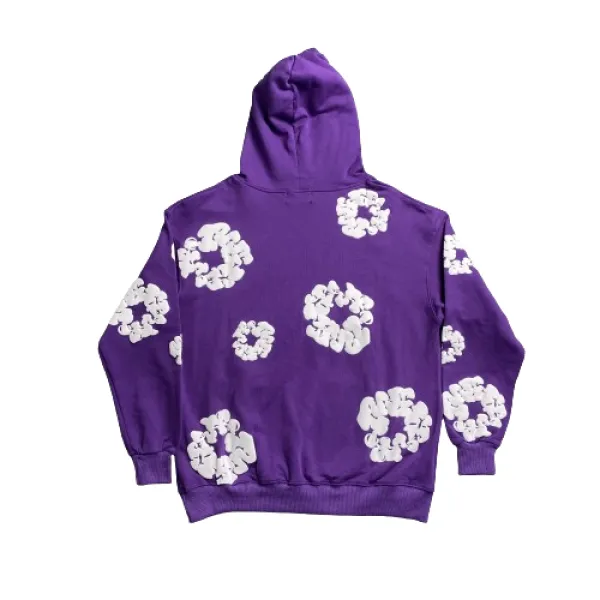 Denim Tears The Cotton Wreath Sweatshirt Purple