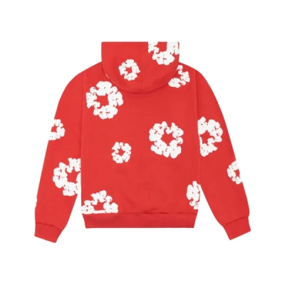 Denim Tears The Cotton Wreath Sweatshirt Red 02