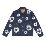 DENIM TEARS TYPE - 2 ALL OVER WREATH RAW Jacket