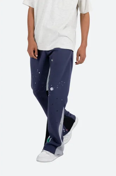 Gallery Dept. Painted Flare Sweat Pants Navy