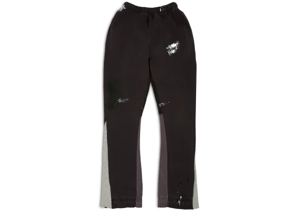 Gallery Dept. Painted Flare Sweat Pants Washed Black