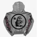 Hellstar Brainwashed Without Brain Hoodie Grey
