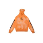 Hellstar Fire Orange Hoodie Orange Dye