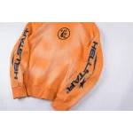 Hellstar Fire Orange Hoodie Orange Dye