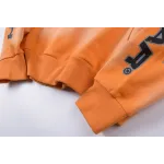 Hellstar Fire Orange Hoodie Orange Dye