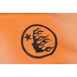 Hellstar Fire Orange Hoodie Orange Dye