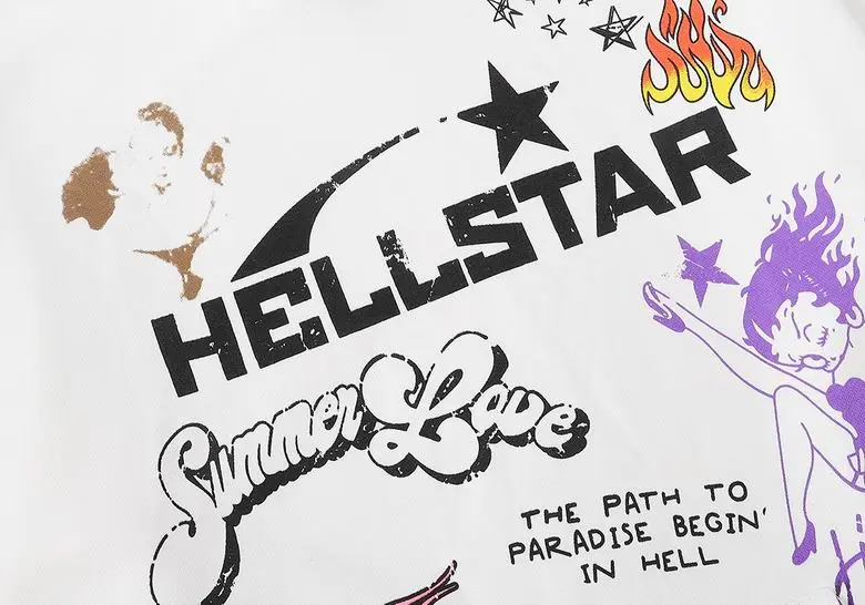 Hellstar Hoodie White