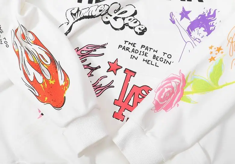 Hellstar Hoodie White