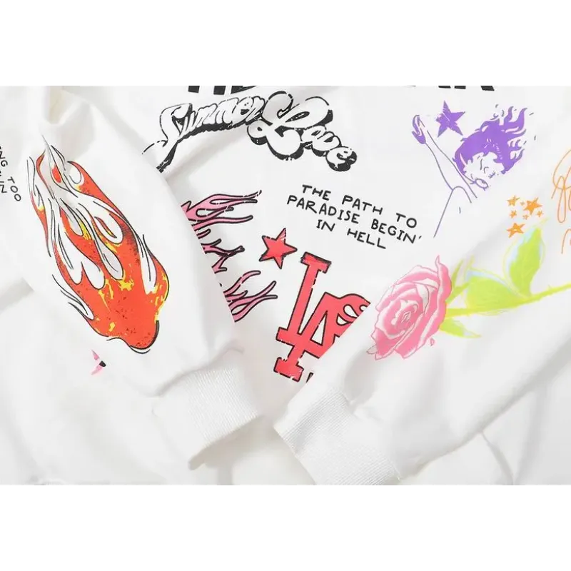 Hellstar Hoodie White