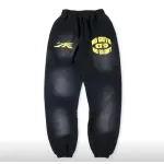 Hellstar No Guts No Glory Flare Bottom Sweatpants Midnight Dye Black