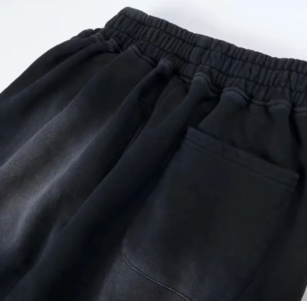 Hellstar No Guts No Glory Flare Bottom Sweatpants Midnight Dye Black