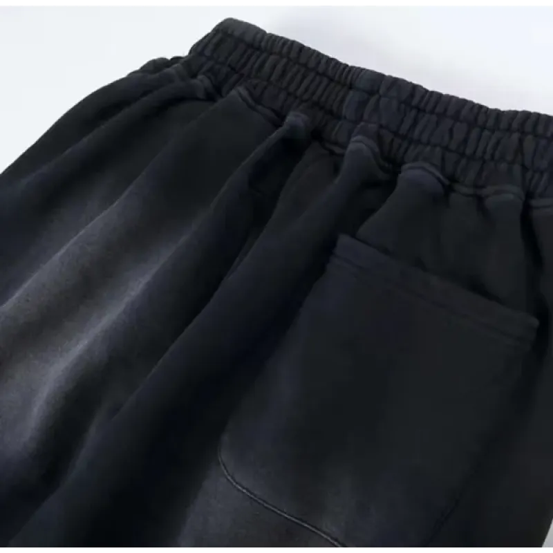 Hellstar No Guts No Glory Flare Bottom Sweatpants Midnight Dye Black