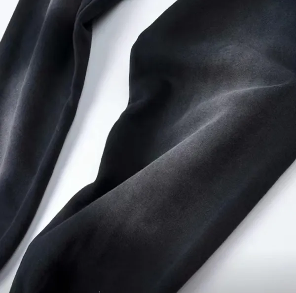 Hellstar No Guts No Glory Flare Bottom Sweatpants Midnight Dye Black