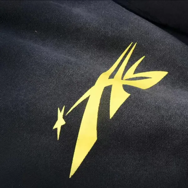 Hellstar No Guts No Glory Flare Bottom Sweatpants Midnight Dye Black