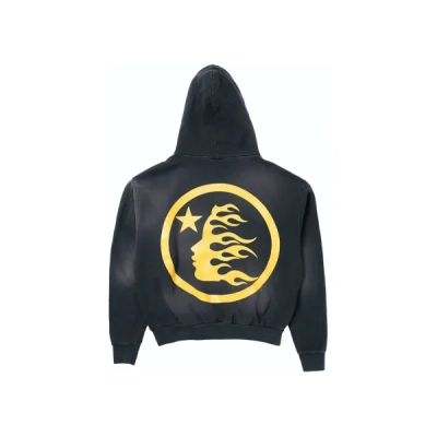 Hellstar No Guts No Glory Hoodie Black 02